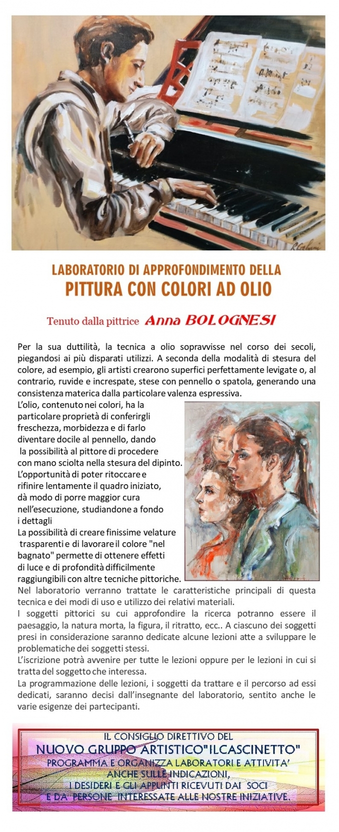 BREVE DESCRIZIONE DEL LABORATORIO - ARTISTICOILCASCINETTO - APS